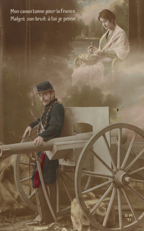 Ondanks het lawaai van de kanonnen denk ik aan jou voor Frankrijk door French Photographer