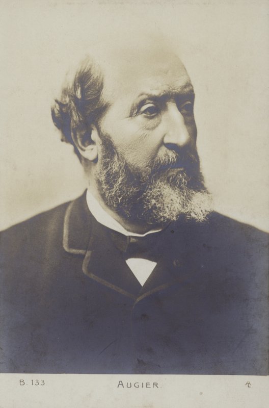 Emile Augier (1820-1889), Franse dramaturg door French Photographer