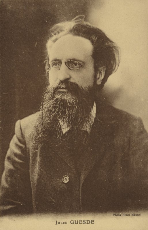 Jules Guesde (1845-1922), Franse journalist en socialistisch politicus door French Photographer