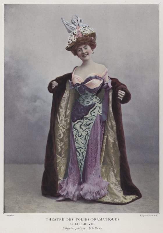 Juliette Mealy, Franse actrice en zangeres door French Photographer