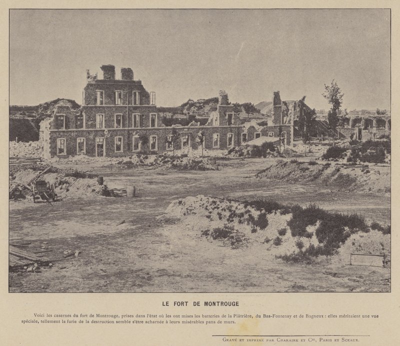 La Commune de Paris, Het fort van Montrouge door French Photographer