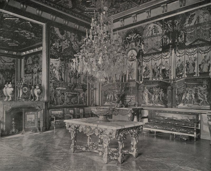 Paleis van Fontainebleau, Receptiesalon door French Photographer