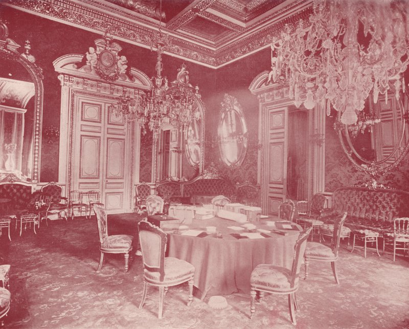 Parijs: Conferentiekamer, Ministerie van Buitenlandse Zaken door French Photographer
