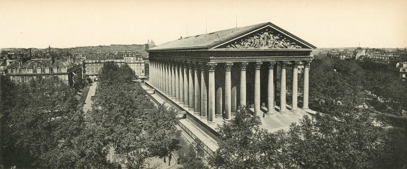 Parijs, De Madeleine Kerk door French Photographer