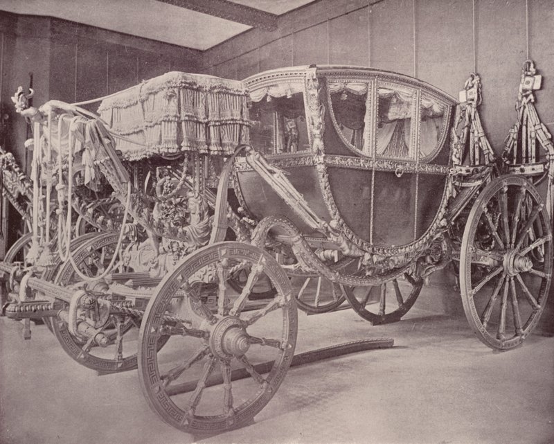 Parijs: Koninklijke Koets, Musée Cluny door French Photographer