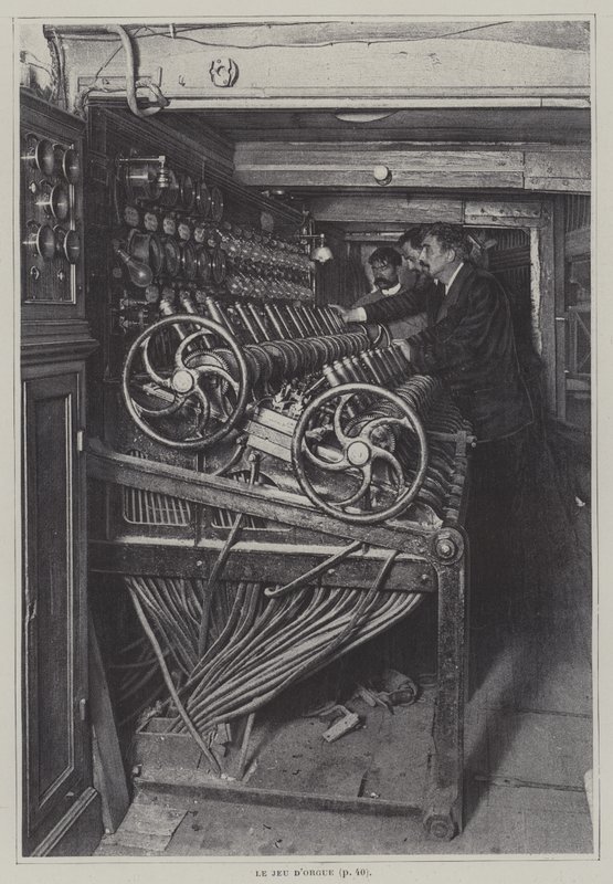Orgel spelen in de Opera van Parijs door French Photographer