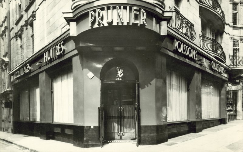 Prunier Restaurant door French Photographer