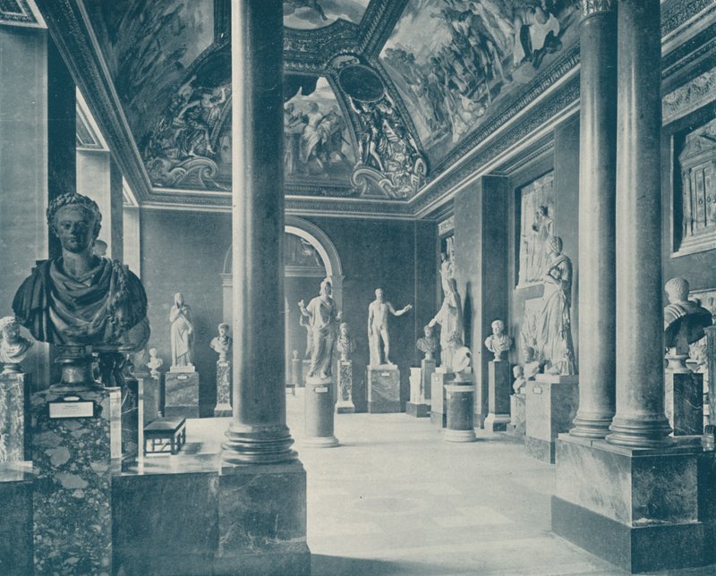 Kamer van de Seizoenen, Louvre Museum door French Photographer