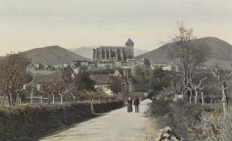 Saint-Bertrand-de-Comminges, Algemeen overzicht door French Photographer