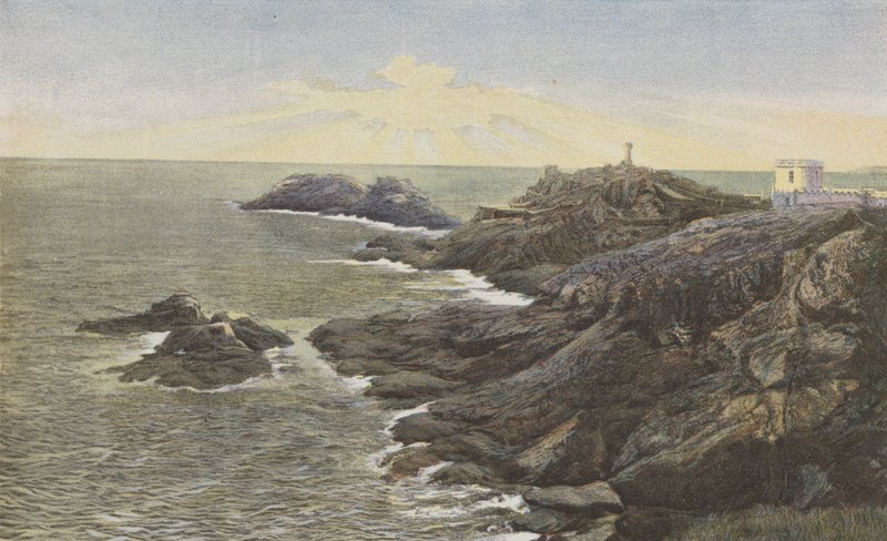 Saint-Lunaire, De punt van Decolle door French Photographer