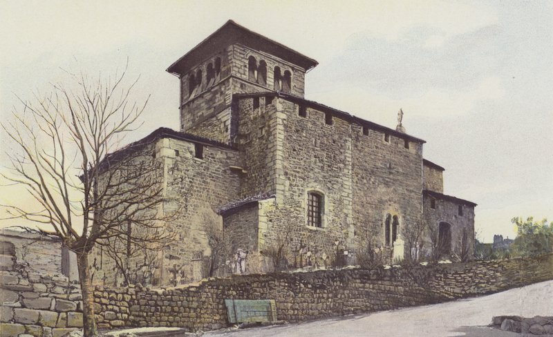 Saint-Sauveur, Kerk door French Photographer