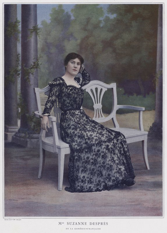 Suzanne Despres, Franse actrice door French Photographer