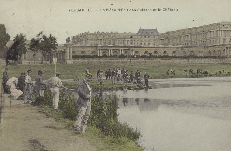 Versailles, vissen in La Piece D