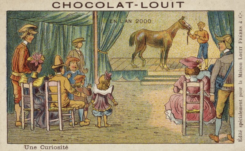 Een curiositeit in het jaar 2000 door French School
