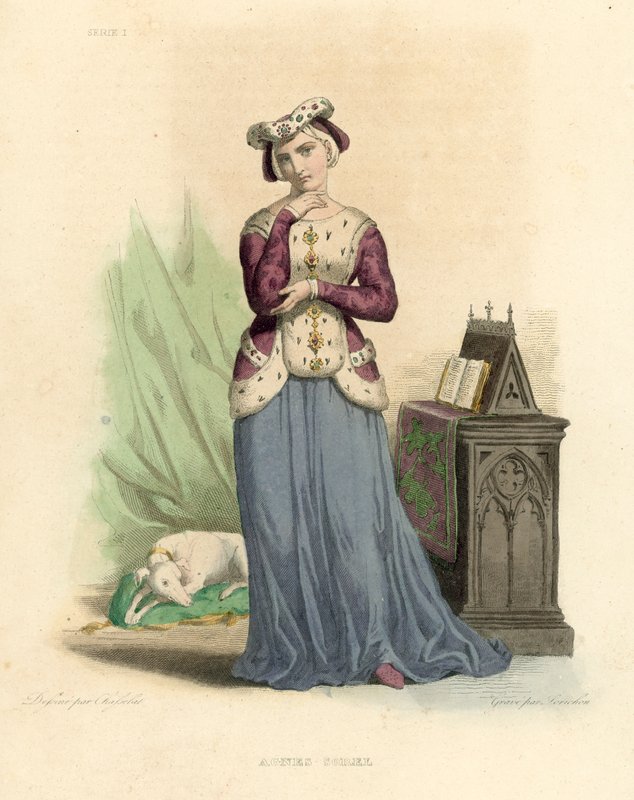 Agnes Sorel door French School