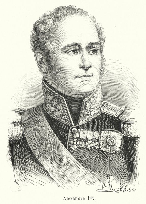 Alexandre Ier door French School
