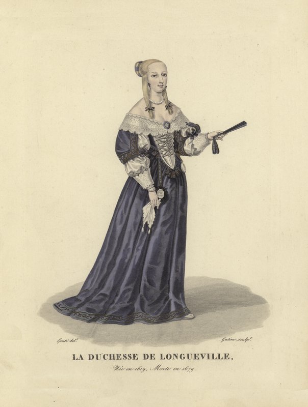 Anne Geneviève de Bourbon, hertogin van Longueville door French School