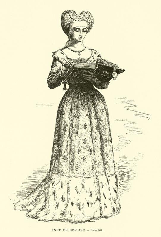 Anne de Beaujeu door French School