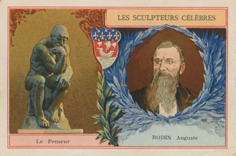Auguste Rodin, Franse beeldhouwer en zijn De Denker door French School