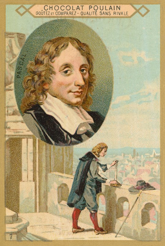 Blaise Pascal, Franse wiskundige en natuurkundige door French School