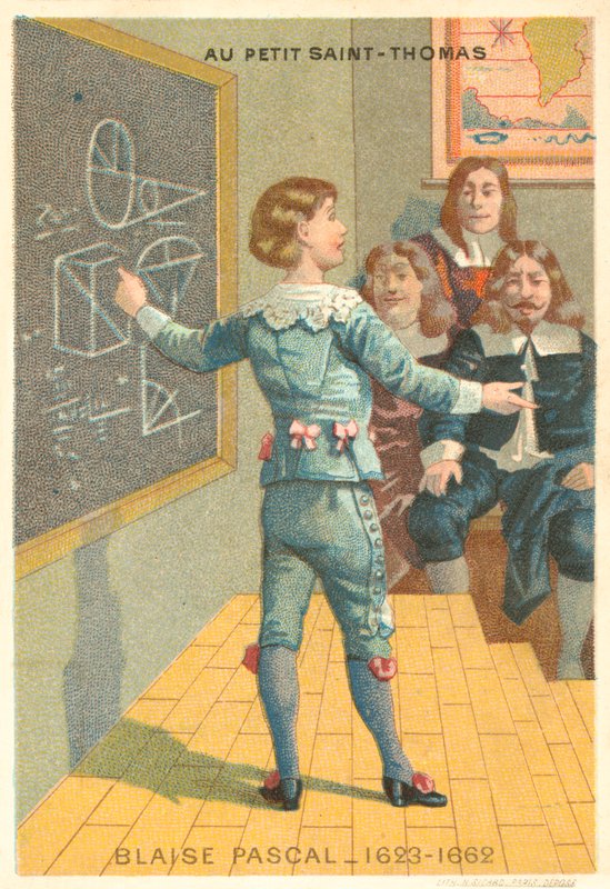 Blaise Pascal, Franse natuurkundige en wiskundige door French School