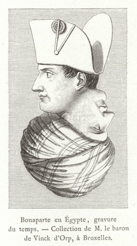 Bonaparte in Egypte door French School