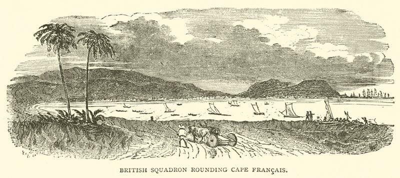 Brits squadron rond Kaap Francais door French School