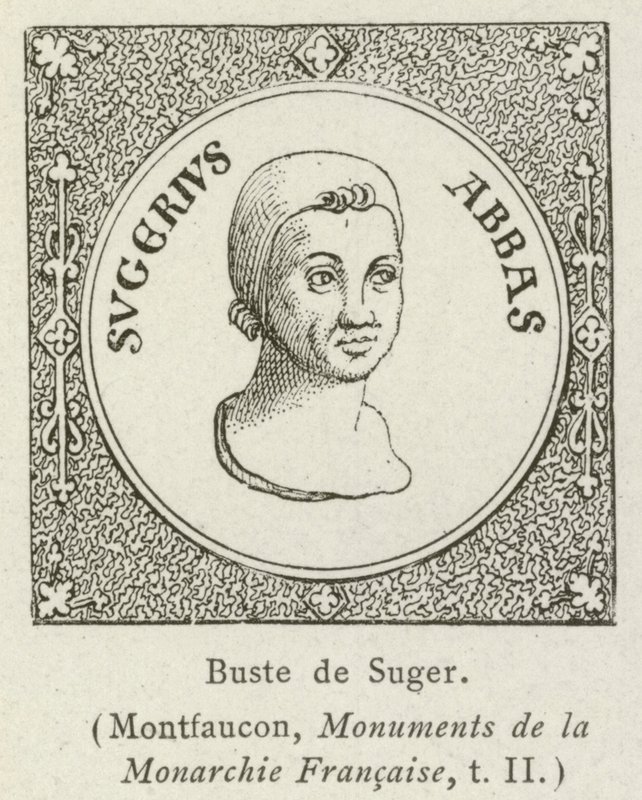 Buste van Suger door French School