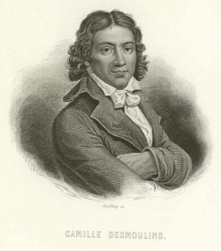 Camille Desmoulins door French School