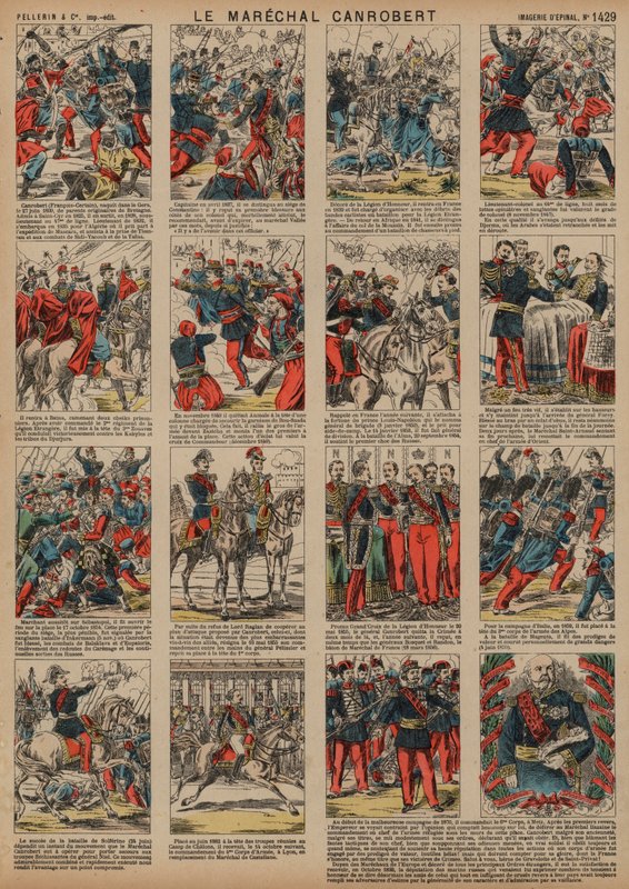 Carrière van Franse maarschalk François Certain de Canrobert door French School