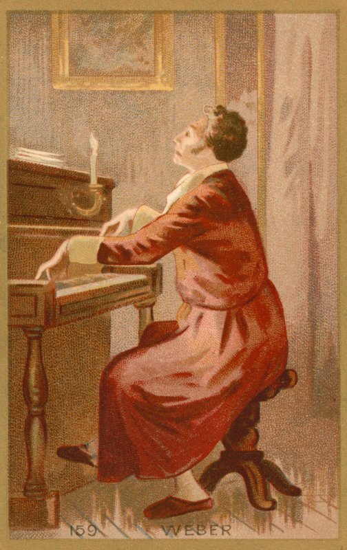 Carl Maria von Weber door French School
