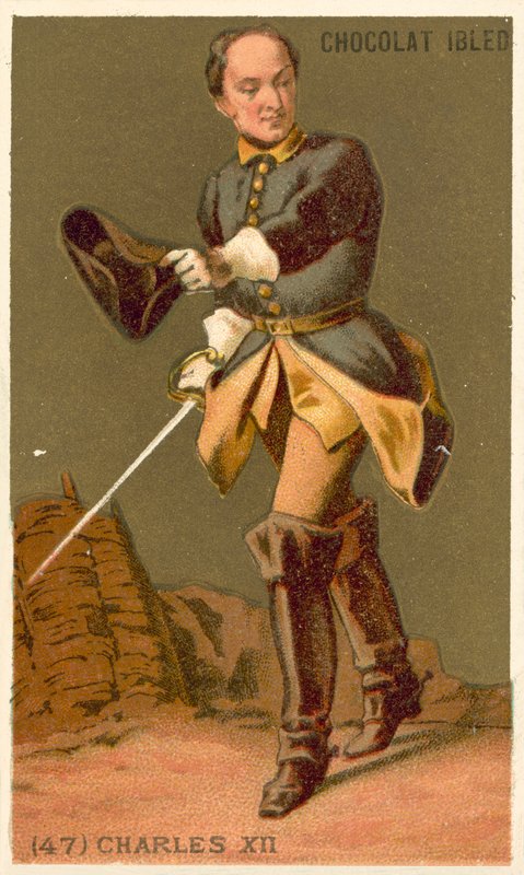 Karel XII van Zweden door French School