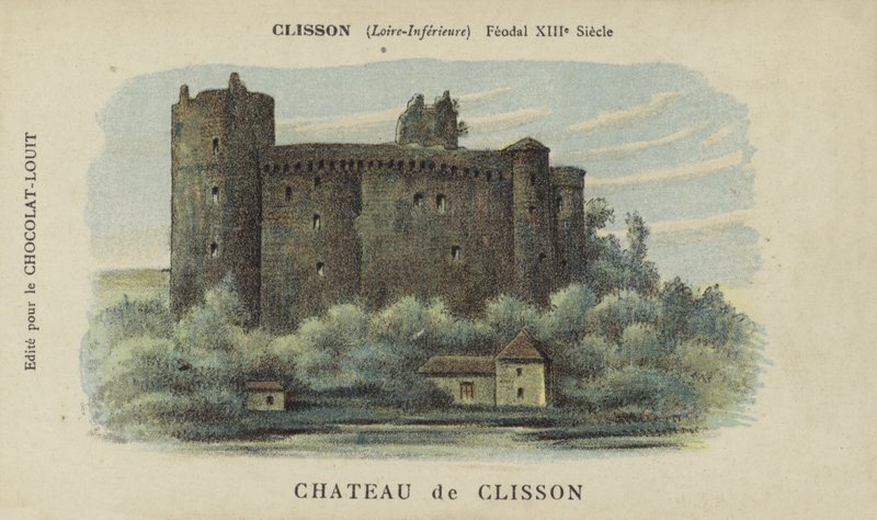 Kasteel van Clisson, Clisson, Loire-Inferieure door French School