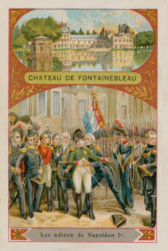 Kasteel van Fontainebleau door French School