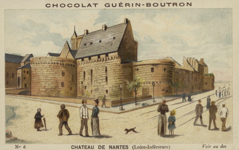 Kasteel van Nantes, Loire-Inferieure door French School