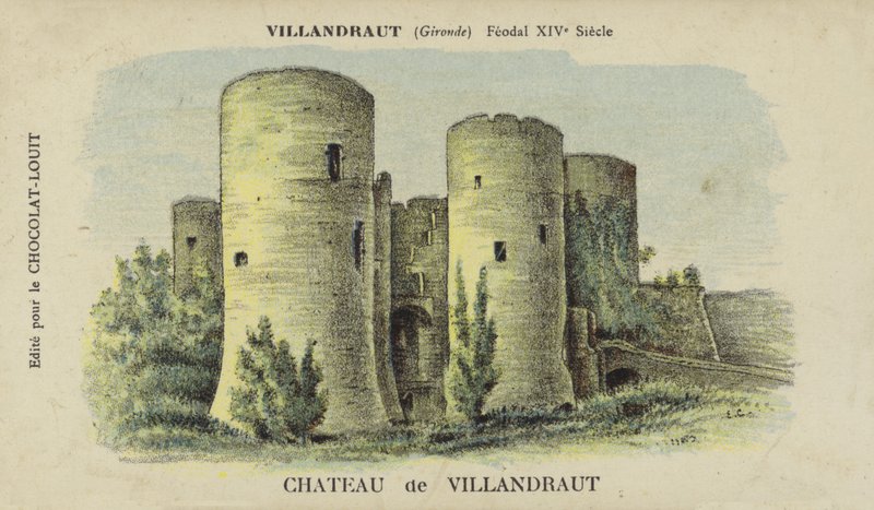 Kasteel van Villandraut, Villandraut, Gironde door French School