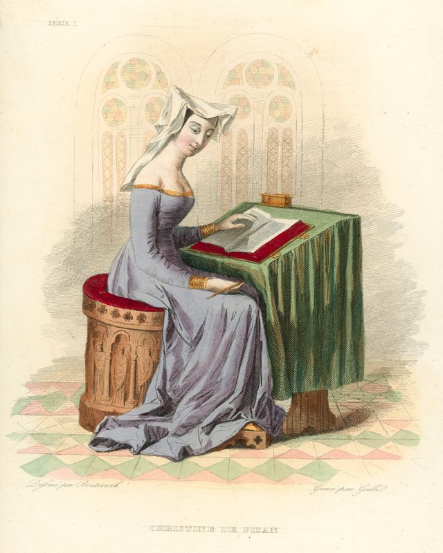 Christine de Pisan door French School