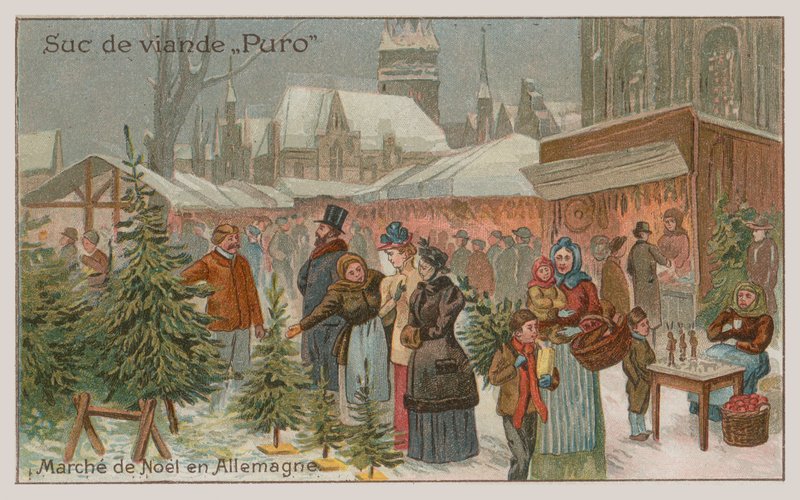 Kerstmarkt in Duitsland door French School