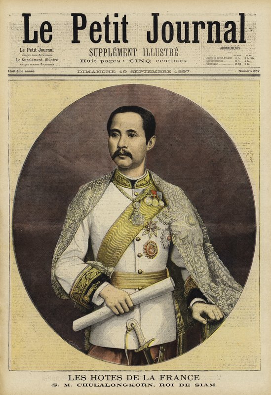 Chulalongkorn, Koning van Siam door French School