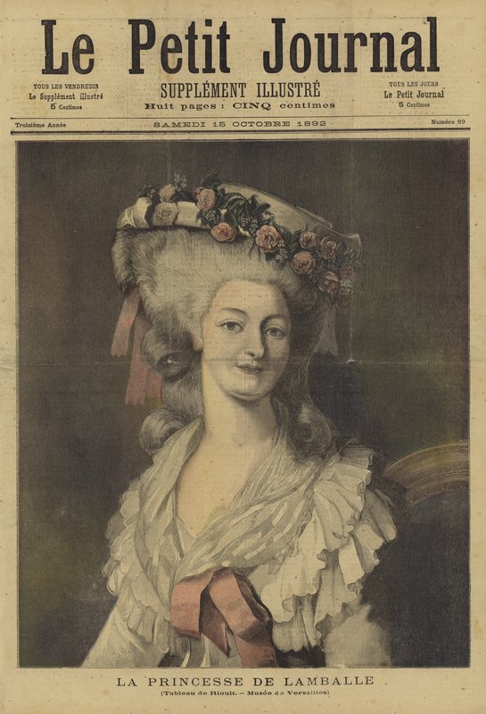 Omslag van Le Petit Journal, 15 oktober 1892 door French School