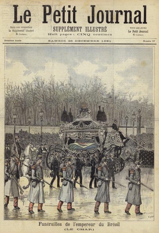 Omslag van Le Petit Journal, 26 december 1891 door French School
