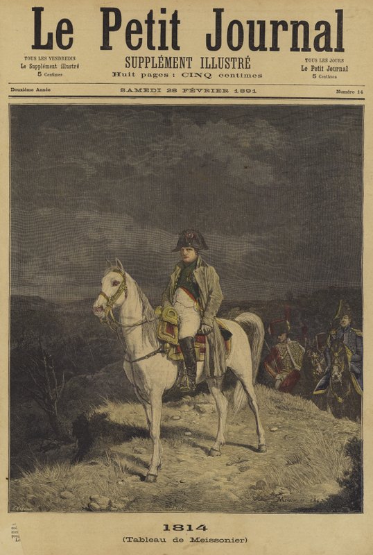 Omslag van Le Petit Journal, 28 februari 1891 door French School