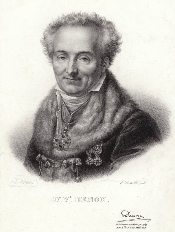 Dominique Vivant Baron de Denon door French School