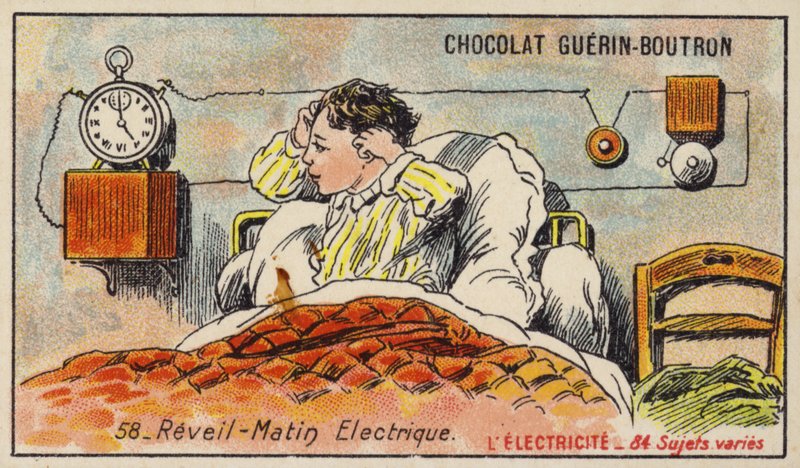 Elektrische wekker door French School