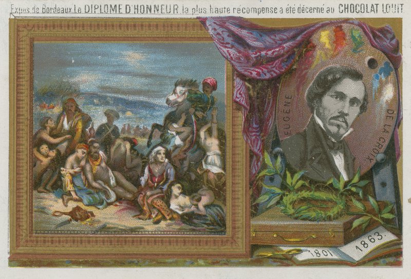 Eugène Delacroix (1801-1863) door French School