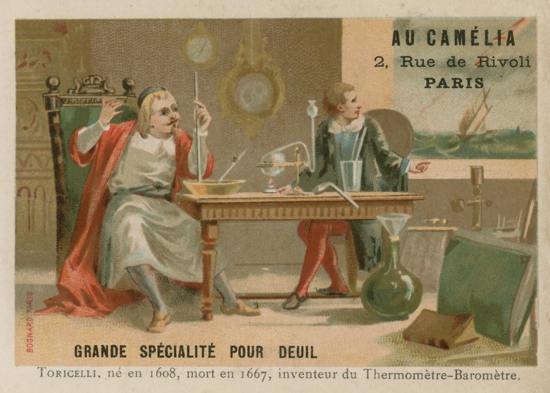 Evangelista Torricelli, Italiaanse natuurkundige en wiskundige door French School