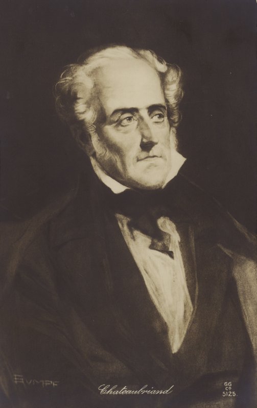 François-René de Chateaubriand (1768-1848), Franse schrijver, politicus en historicus door French School