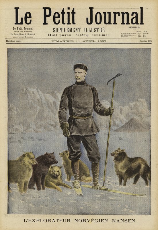 Fridtjof Nansen, Noorse ontdekkingsreiziger door French School
