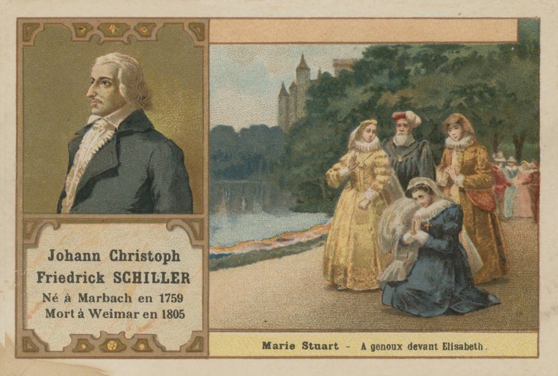 Friedrich Schiller, Duitse dichter, toneelschrijver en historicus door French School