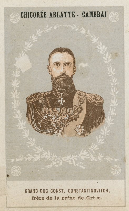 Grootvorst Constantin Constantinovitch, broer van de koningin van Griekenland door French School